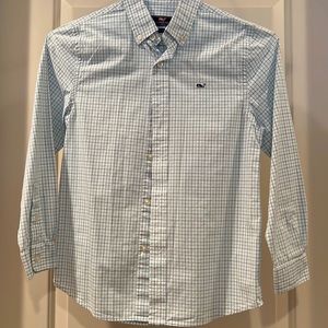 Vineyard Vines Whale Shirt - 8/10 blue/green